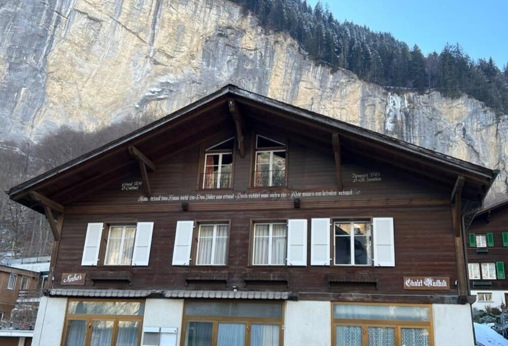 Chalet Maithili Lauterbrunnen -152-Year-Old Majestic Chalet ภายนอก รูปภาพ