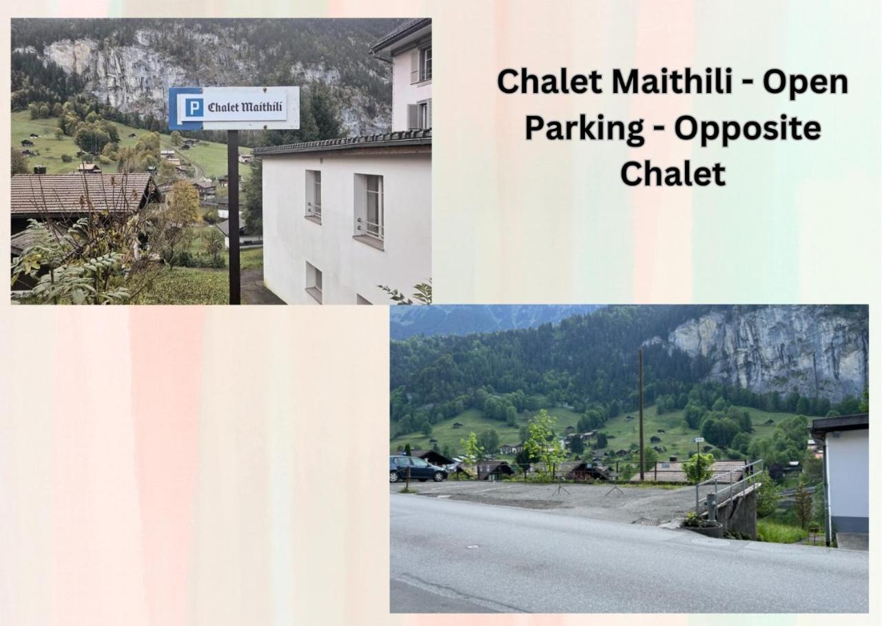 Chalet Maithili Lauterbrunnen -152-Year-Old Majestic Chalet ภายนอก รูปภาพ